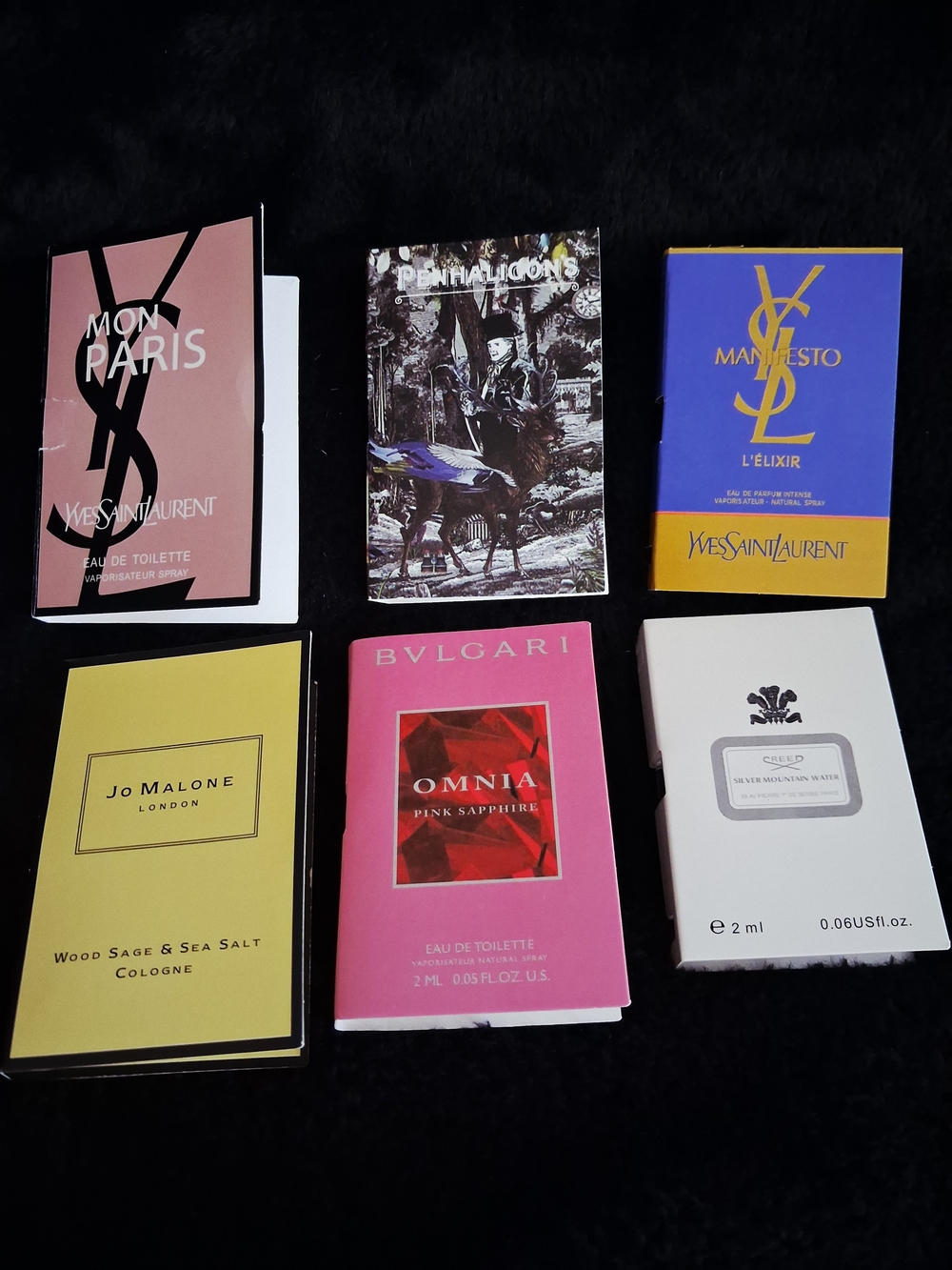 6x Sample Fragrance